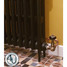 CI-RK660-09-ANTHRACITE-CG00 - Rook 2 Column Victorian Cast Iron Radiator H660mm x W279mm CI-RK660-09-ANTHRACITE-CG00 - Rook 2 Column Victorian Cast Iron Radiator H660mm x W279mm